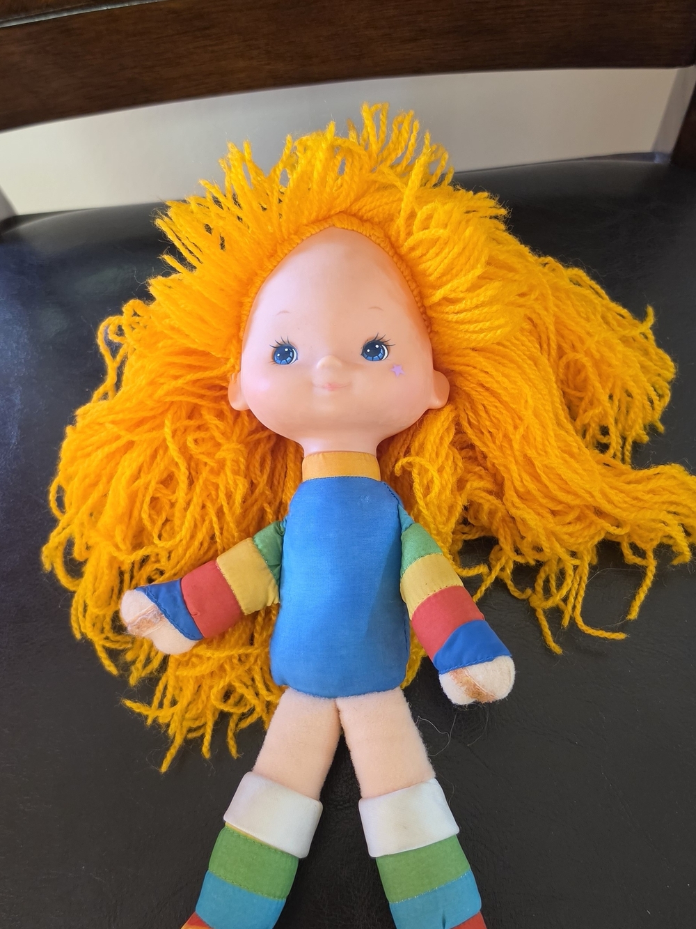 Vintage 1983 Rainbow Brite Kids Doll - Soft Plush Toy